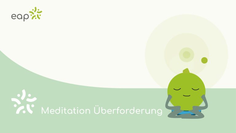 achtsamkeit meditation Überforderung