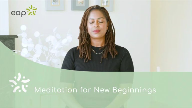 eap course mindfulness meditation for new beginnings