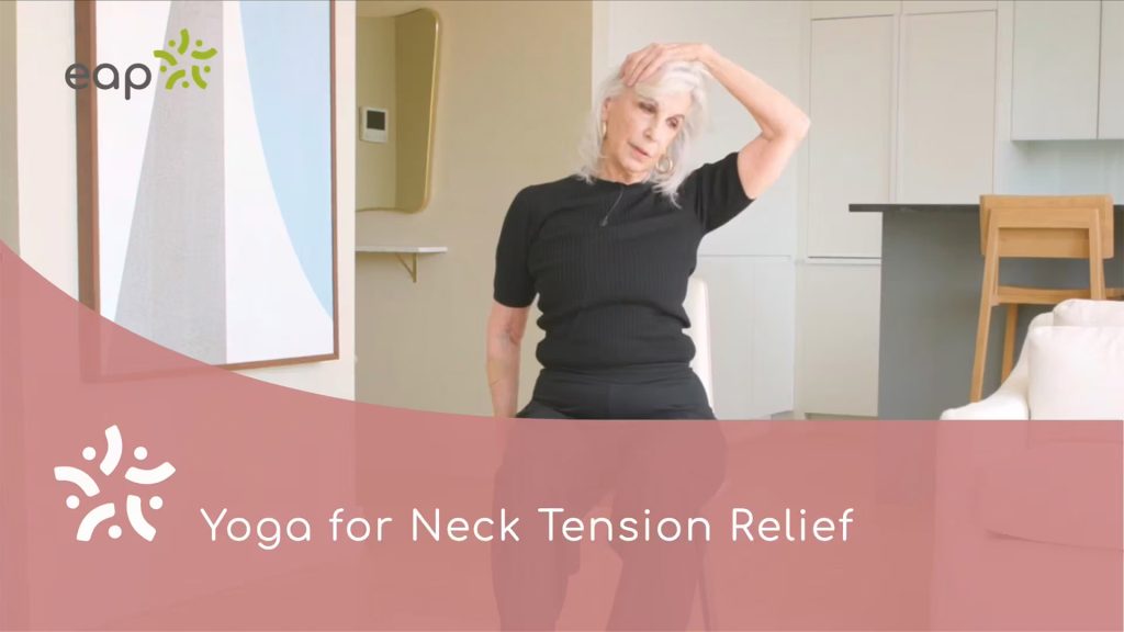 eap kurs movement yoga for neck tension relief