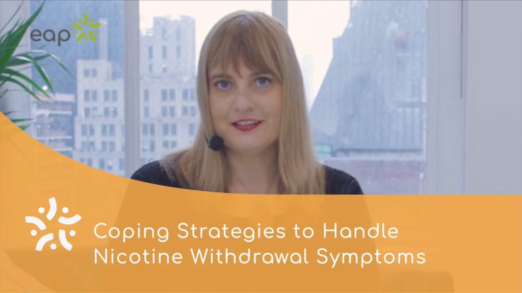 eap course psychoeducation coping strategies to handle nicotine withdrawal symptoms